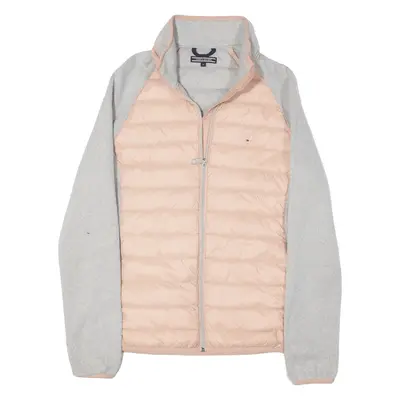 TOMMY HILFIGER Puffer Jacket Pink Womens M