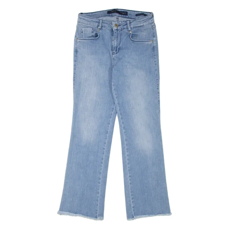 GUESS Jenny Womens Jeans Blue Regular Bootcut Stone Wash W27 L27