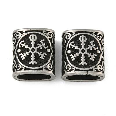 Retro 304 Stainless Steel Slide Charms
