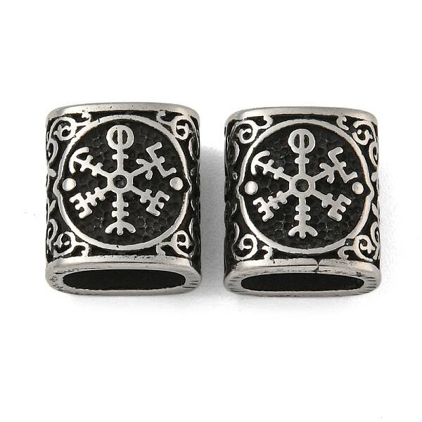 Retro 304 Stainless Steel Slide Charms
