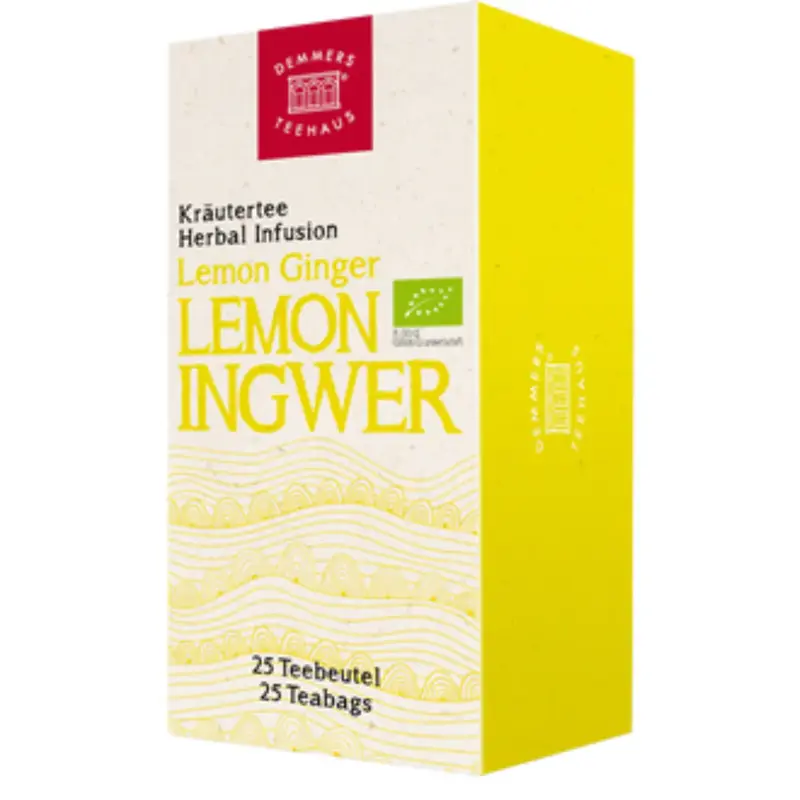 Demmers teehaus Quick-T Organic Ginger and Lemon Herbal Tea 3750 g