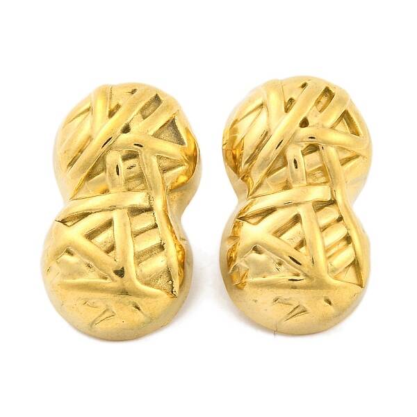 Ion Plating(IP) 304 Stainless Steel Stud Earrings