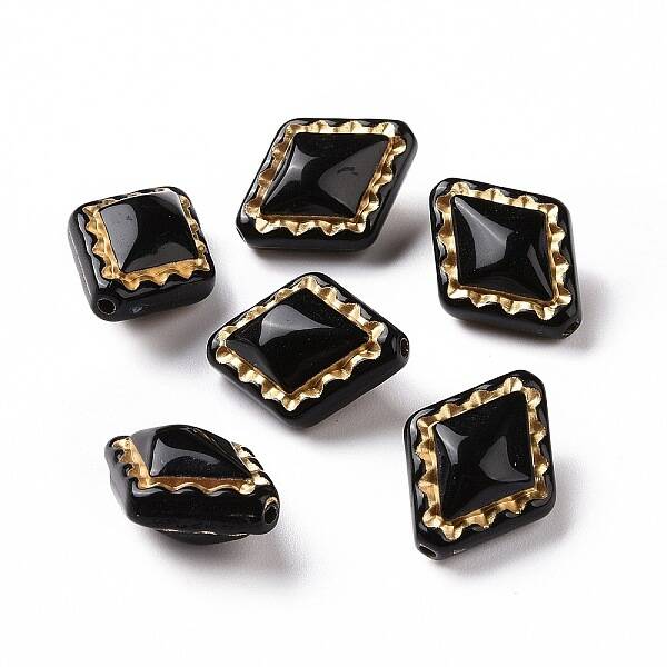 Plating Opaque Acrylic Beads