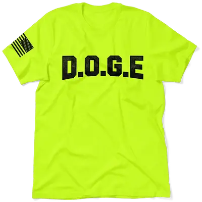 DOGE - Safety Yellow T-Shirt