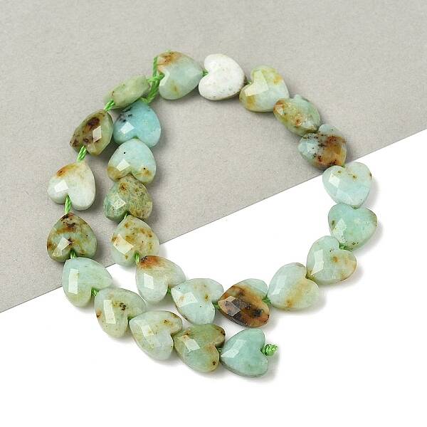 Natural Green Opal Beads Strands