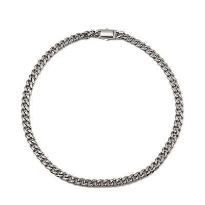 Non-Tarnish 304 Stainless Steel Cuban Link Chain Necklaces