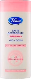 Venus Latte Di Pulizia Addolcente Viso & Occhi Pelli Secche E Sensibili 200 Ml