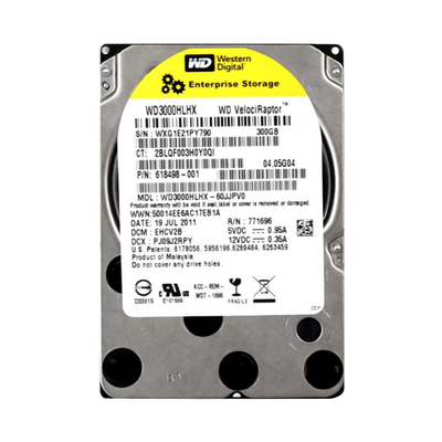 618498-001 HP 300GB 10000RPM SATA 6Gb/s 32MB Cache LFF 3.5-inch Hard Drive
