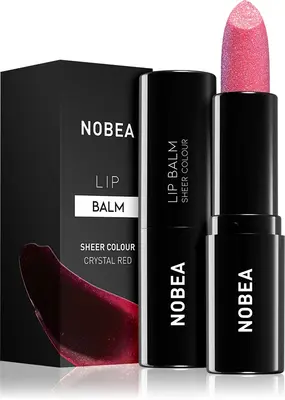 NOBEA Day-to-Day Moisturizing Lip Balm Color Crystal Red 3 g