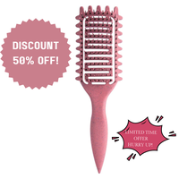 Eco-Friendly Hair Defining Brush – Vented Detangling, Enhancing Brush for Defined Bouncy Curls, Durable Handheld Styling To...