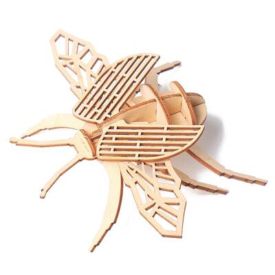 Insect 3D Wooden Puzzle Simulation Animal Assembly