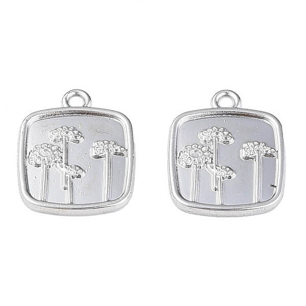 Rack Plating Alloy Pendant