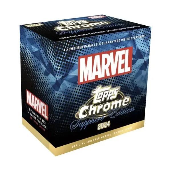 2024 Topps Chrome Marvel Sapphire Edition Hobby Trading Cards