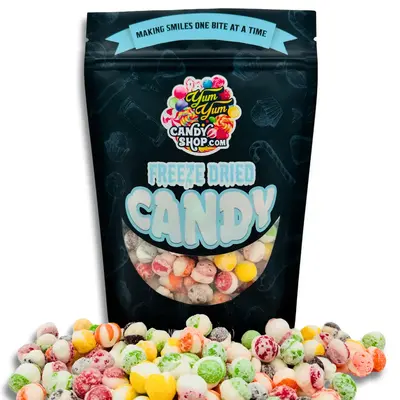 Freeze Dried Sour Rainbow Krunchies Candy Sweet Snack Candies Crunchy