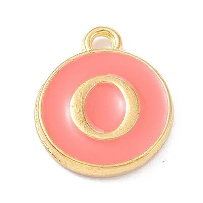 Golden Plated Alloy Enamel Charms
