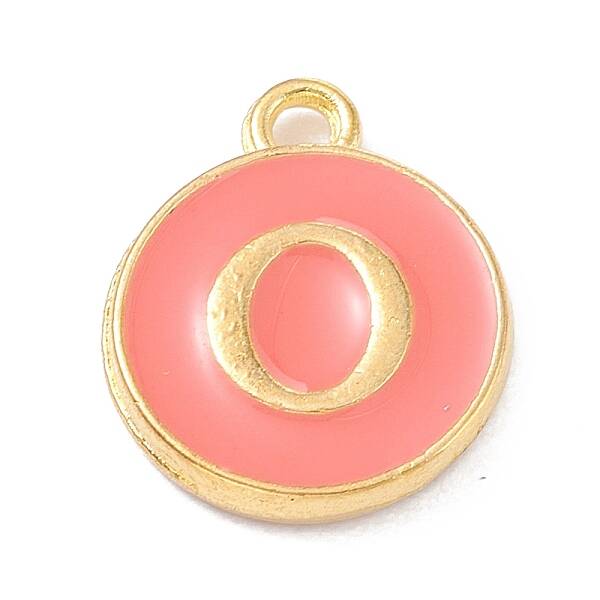 Golden Plated Alloy Enamel Charms
