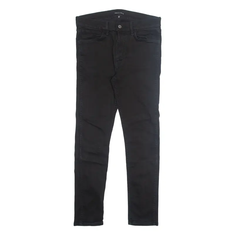 LEVI'S Line 8 Womens Jeans Black Slim Skinny W34 L29