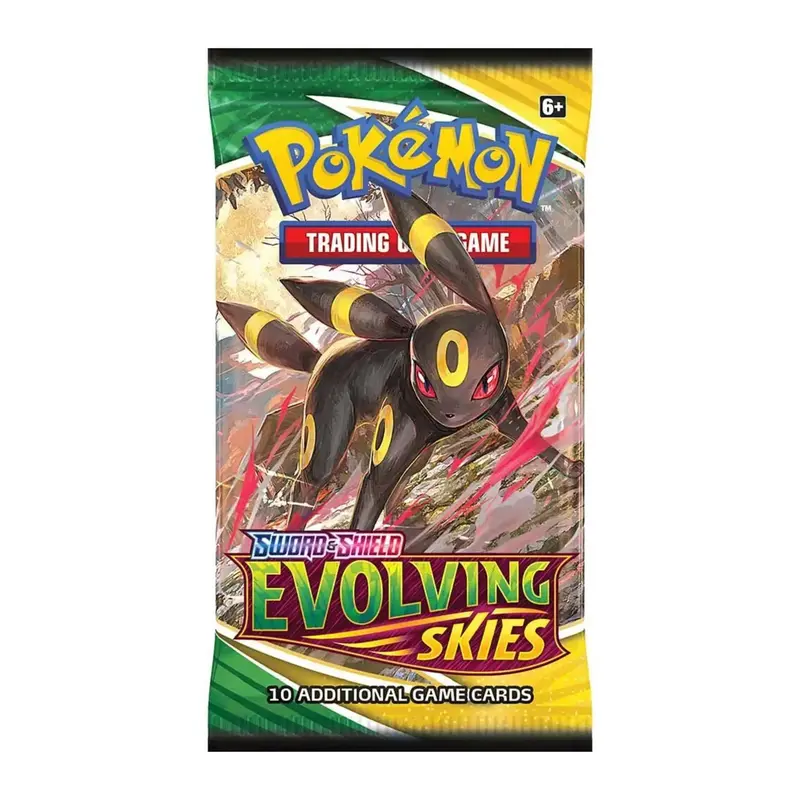 Pokémon TCG Evolving Skies Booster Pack(s) - Multiple Pack Options