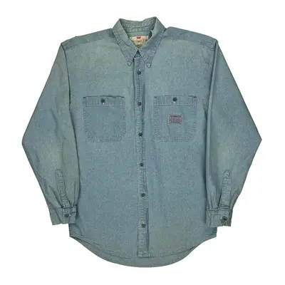 Levis Denim Shirt - Small Light Wash Cotton