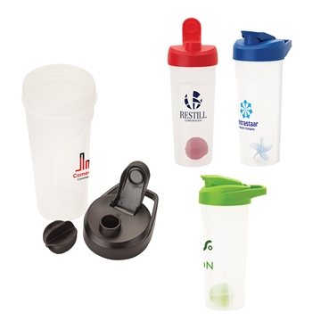 48 Promotional Shake It 28 oz PP Shaker Cup - BPA Free & Measuring ...