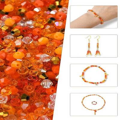 Mixed Styles Glass Beads