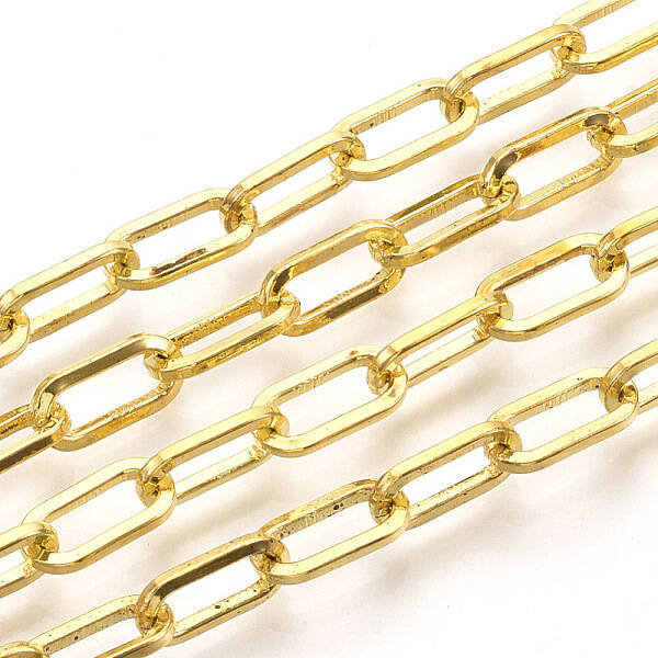 Unwelded Iron Paperclip Chains