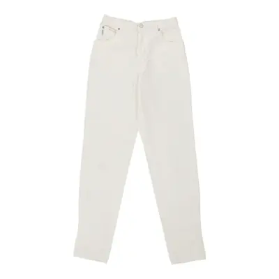 Giorgio Armani Jeans - 28W UK 8 White Cotton