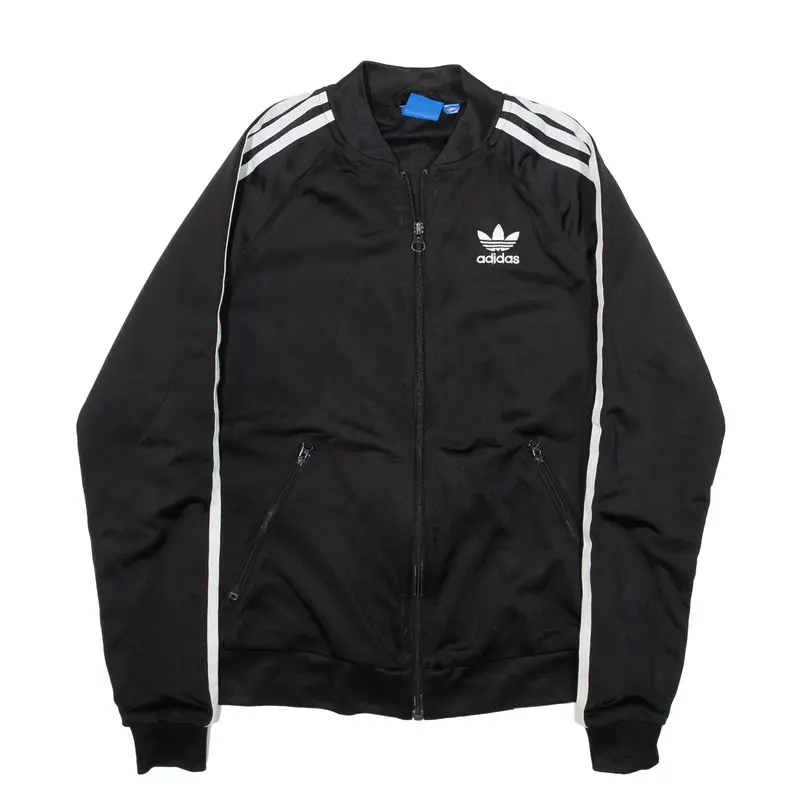 ADIDAS Track Jacket Black Womens S