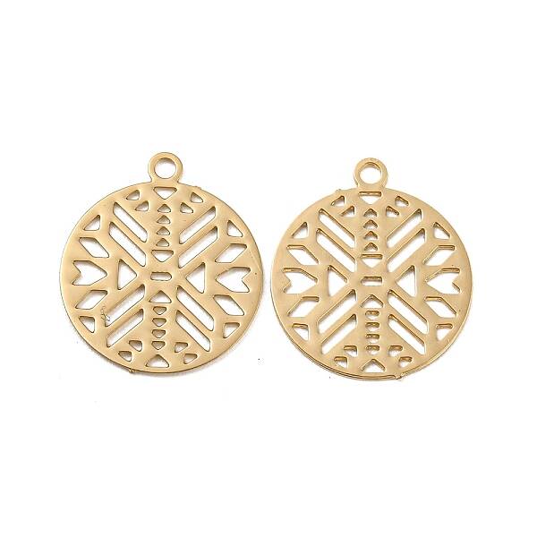 Brass Etched Metal Embellishments Charms