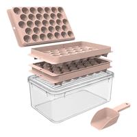 33-ball Ice Mold, 1 Set Including Ice Cube Tray & Scoop & Storage Box, Ice Ball Making Tool for Home Kitchen Accessories, 202...