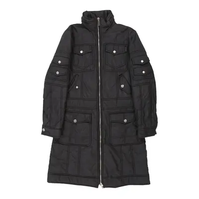 Moschino Puffer - Medium Black Nylon | Size: medium