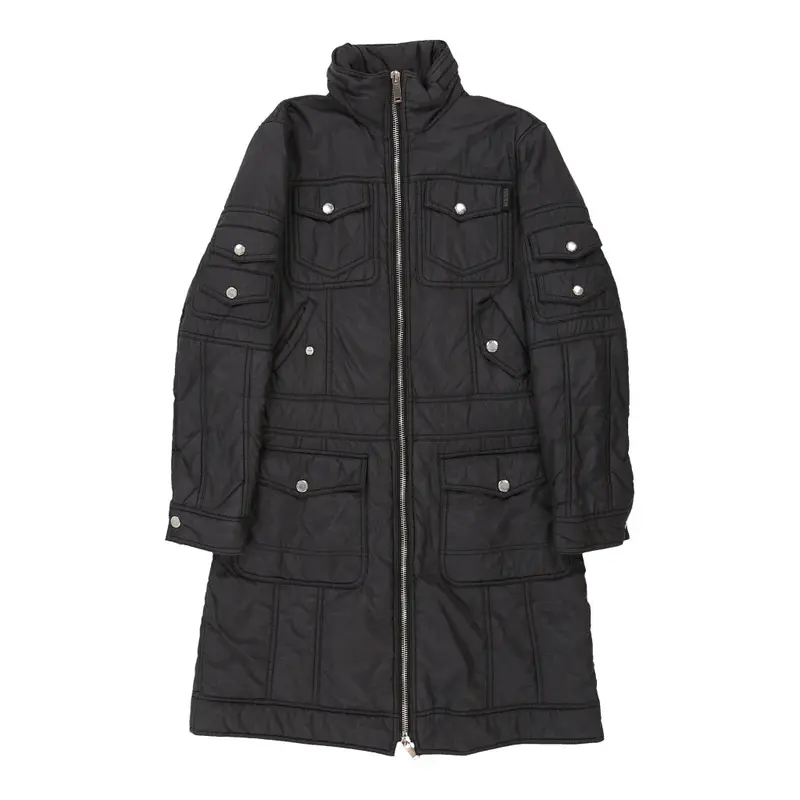 Moschino Puffer - Medium Black Nylon | Size: medium
