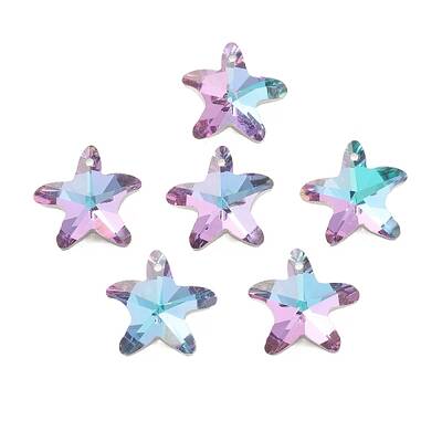 Electroplate Glass Pendants