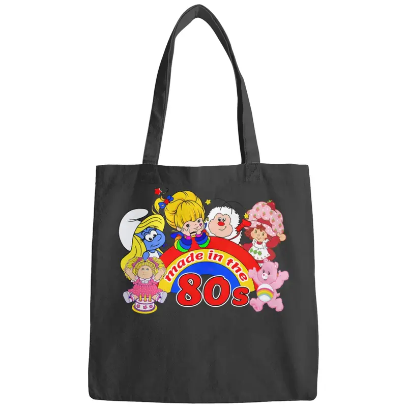 Made In 80s Cartoon Bags, Friends 80's Cartoons Bags, Vintage Bags, Rainbow Brite