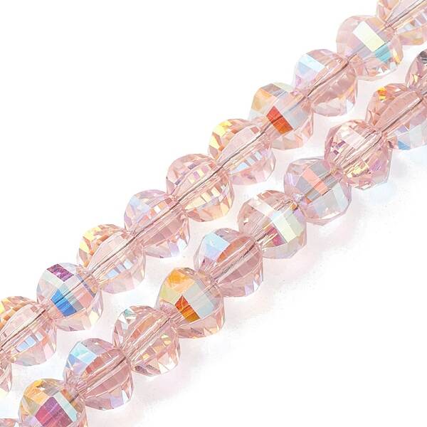 Electroplate Glass Beads Strands