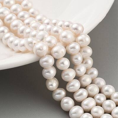 Natural Cultured Freshwater Pearl Beads Strands