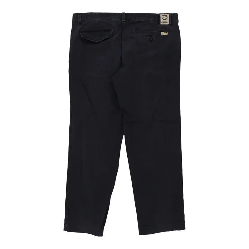 Murphy & Nye Trousers - 39W 31L Navy Cotton