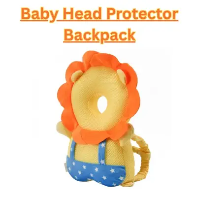 Baby Head Protector Backpack – Soft Cushion Safety Pad for Infants & Toddlers – Prevents Head & Back Falls – Lightweigh...