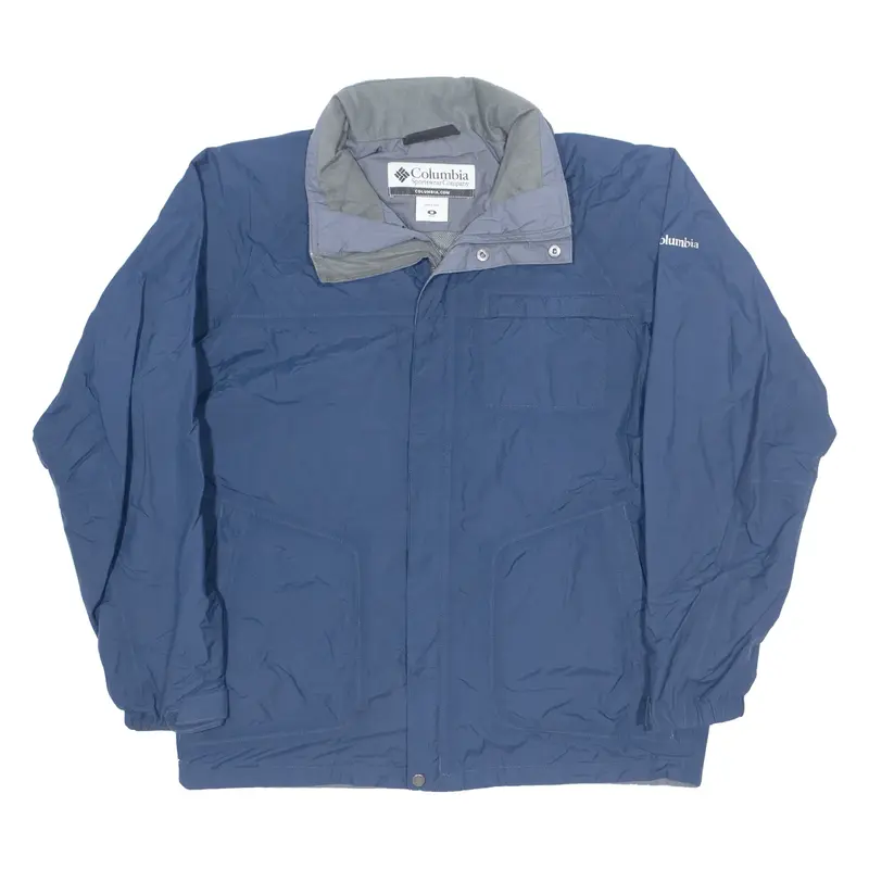 COLUMBIA Mens Jacket Blue M