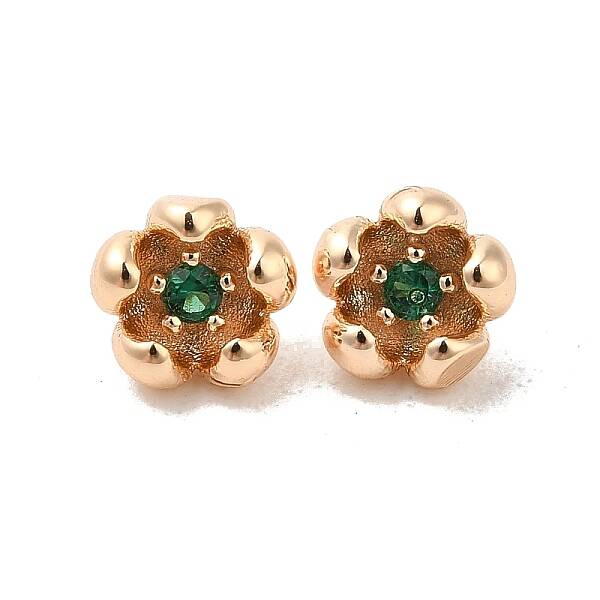 Brass & Cubic Zirconia Pendants