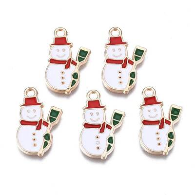 Alloy Enamel Pendants