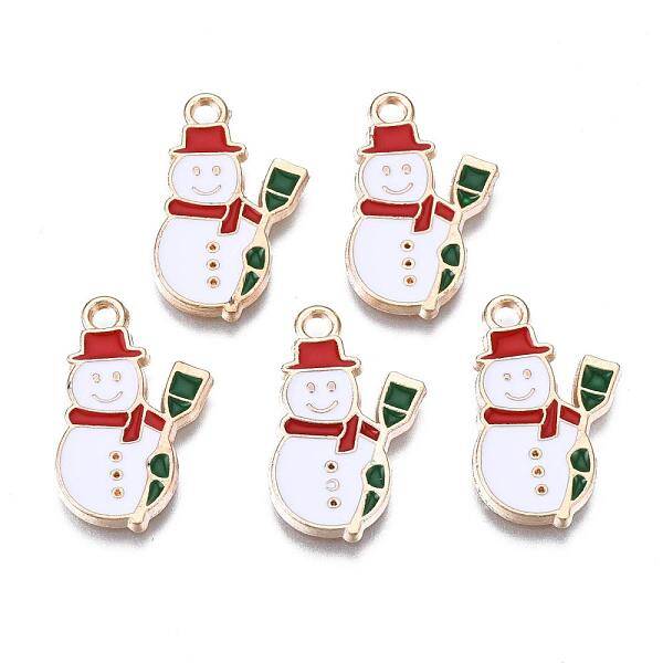 Alloy Enamel Pendants