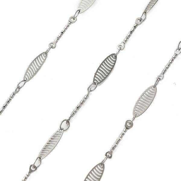 304 Stainless Steel Oval & Bar Link Chains