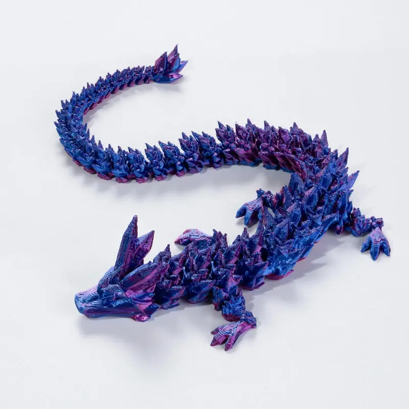 3d Printing Dragon Design Decoration, Creative Movable Desktop Ornament, Home Decor, Bedroom Refresh Decor
