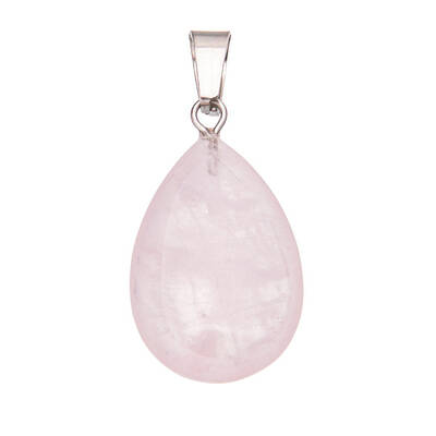 Natural Rose Quartz Pendants