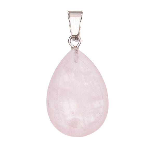 Natural Rose Quartz Pendants