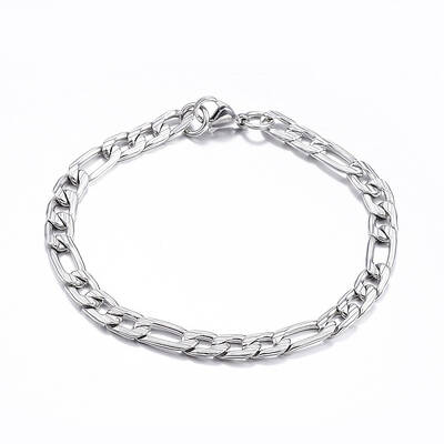 1Pc 304 Stainless Steel Bracelets