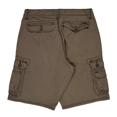 Lee Cargo Shorts - 32W 11L Brown Cotton | Size: 32″ waist