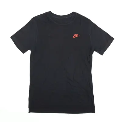 NIKE Just Do It Black T-Shirt M
