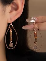 Boho Style Vintage Beads Decor Dangle Earrings, Fashion Accessories for Women, Trendy All-match & Exquisite Jewelry for Birth...